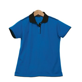 Ladies Leisure Golf Shirts - RoyalBlack